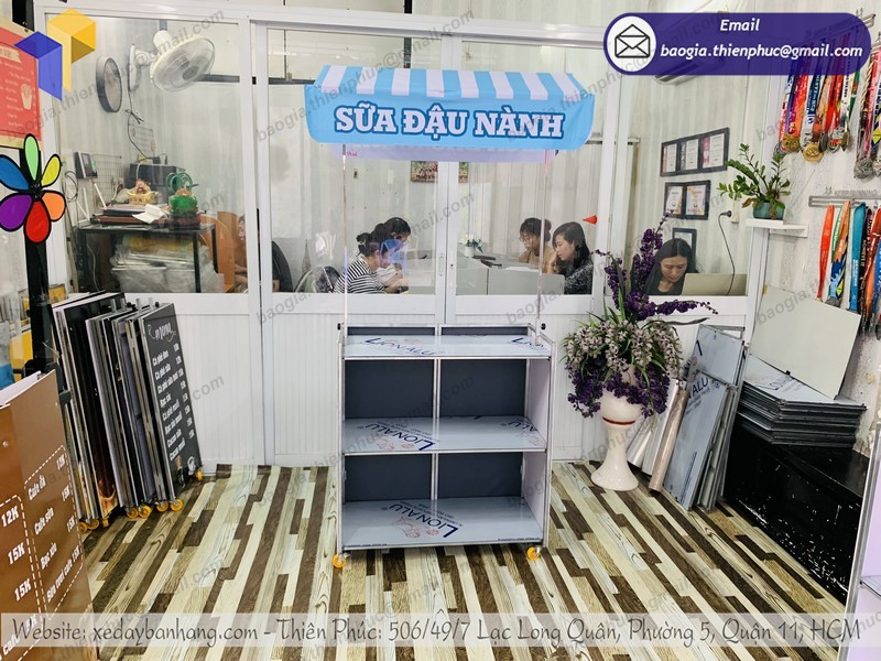 xe bán sữa đậu nành tốt