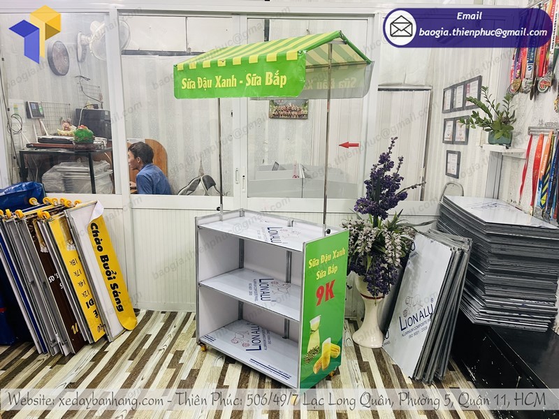 xe bán sữa đậu xanh tốt