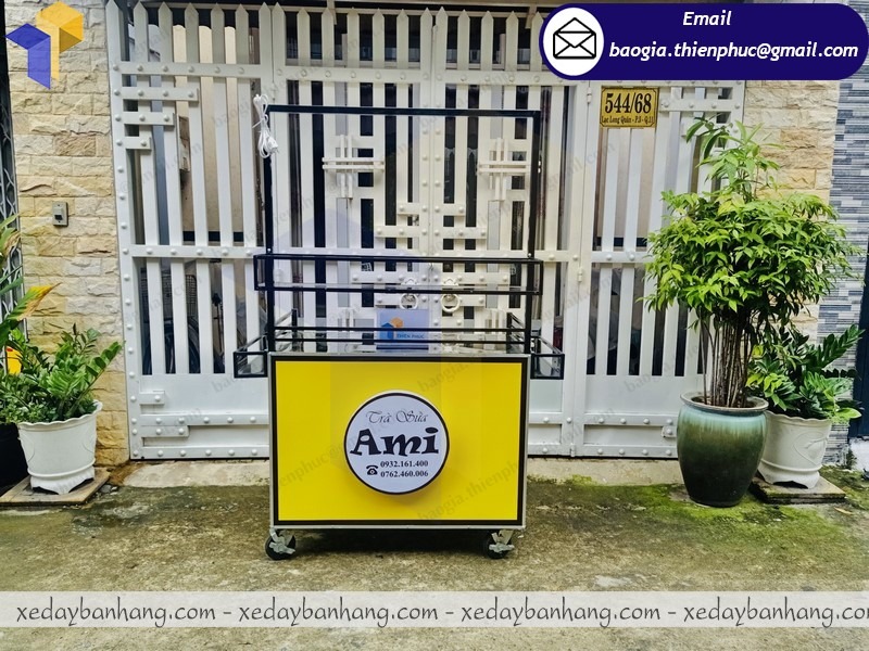 xe bán trà sữa Biên Hòa