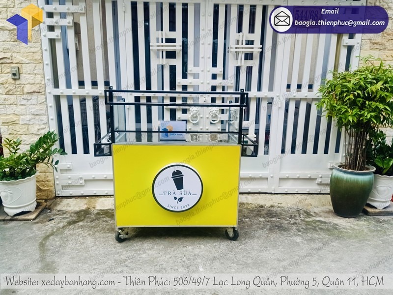 xe bán trà sữa hà nội