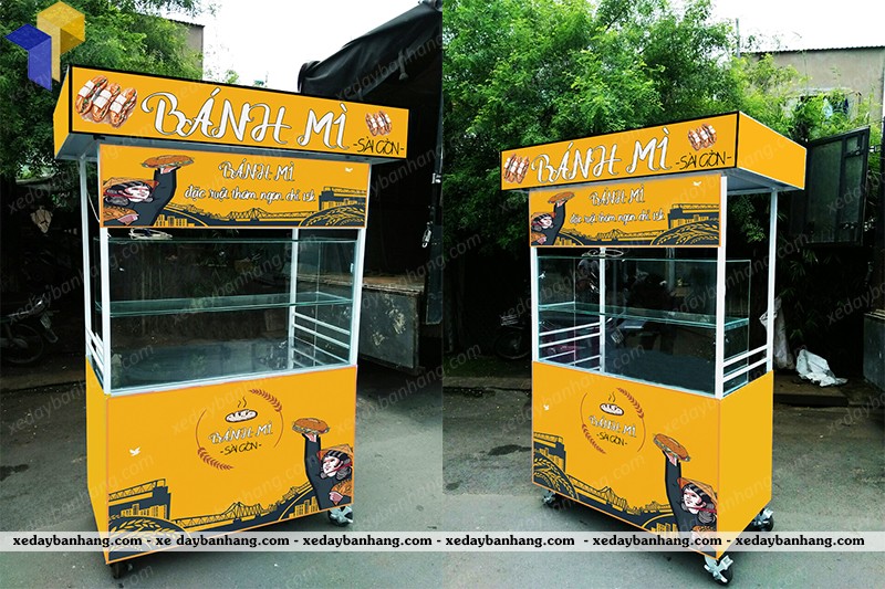 đóng xe bánh mì sài gòn