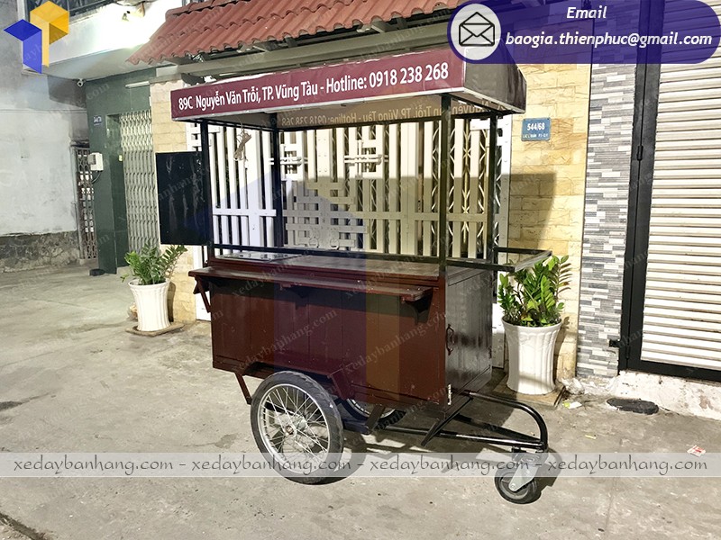 xe đạp cafe di động đẹp