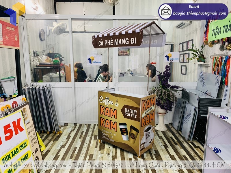 xe café mang đi tphcm