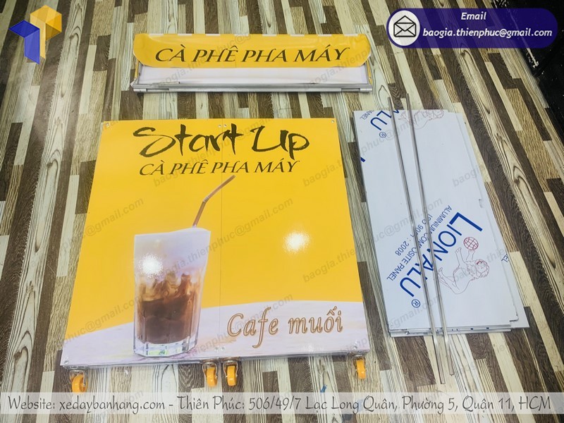 xe café take away gọn