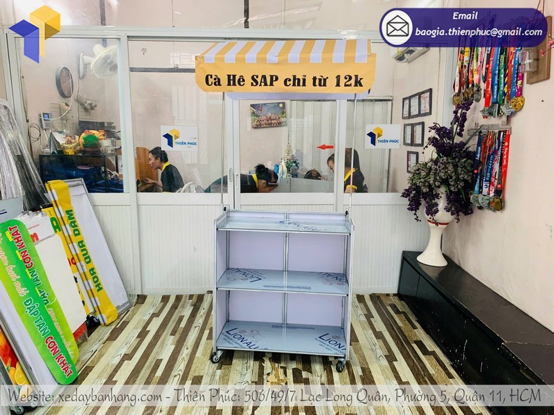 xe café take away xếp gọn tốt