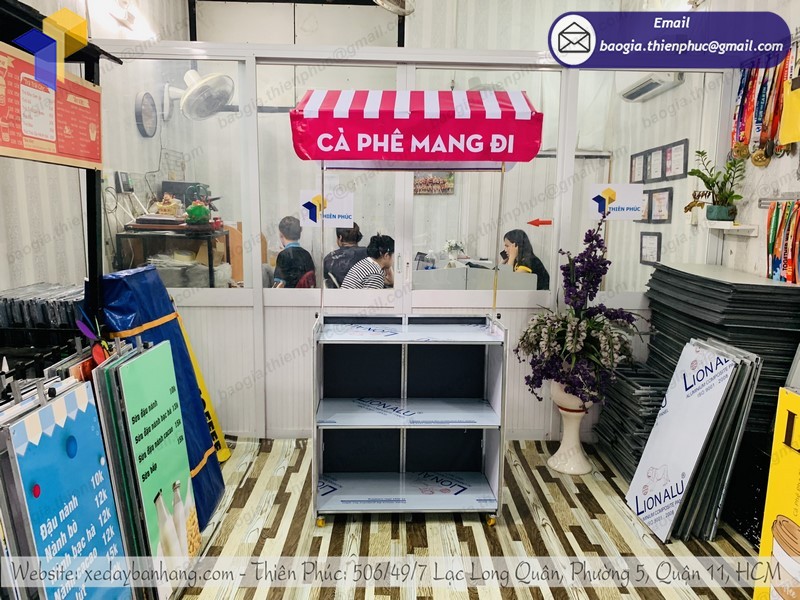 xe café take away xếp m tốt