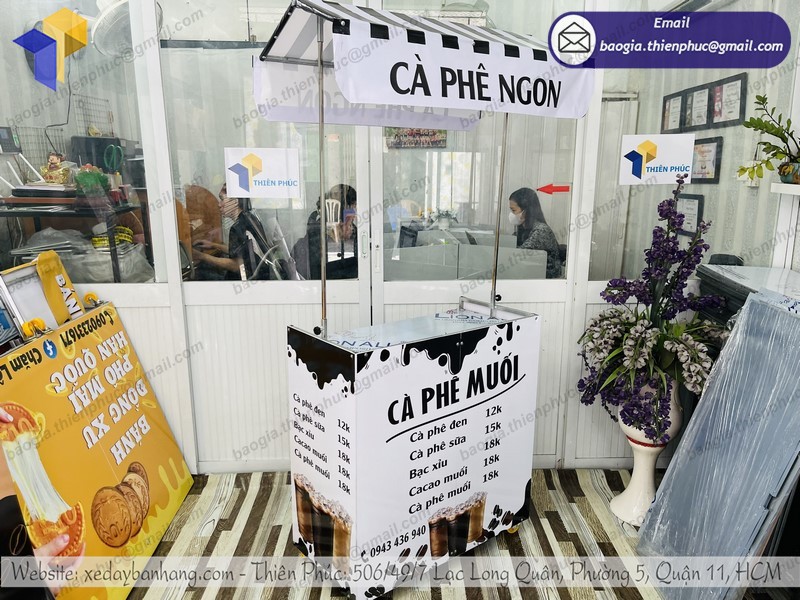 xe cà phê di động rẻ