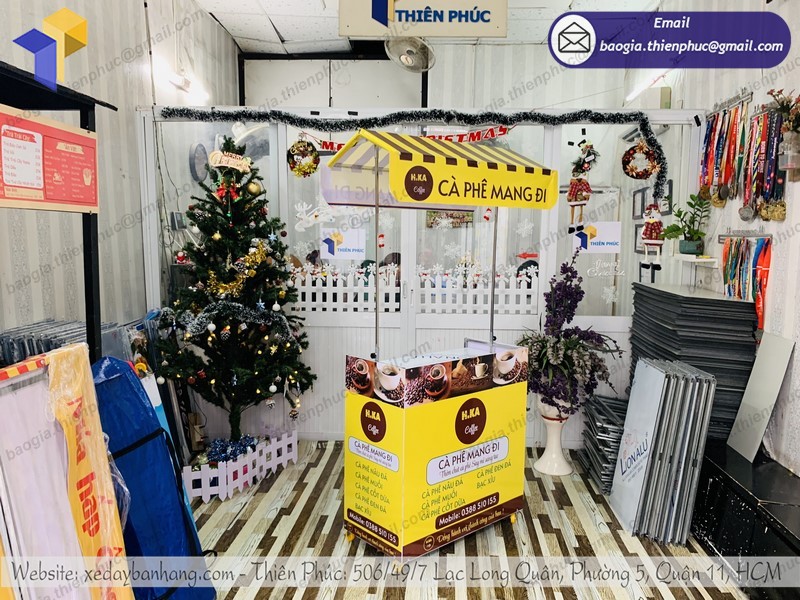 xe cà phê di động rẻ