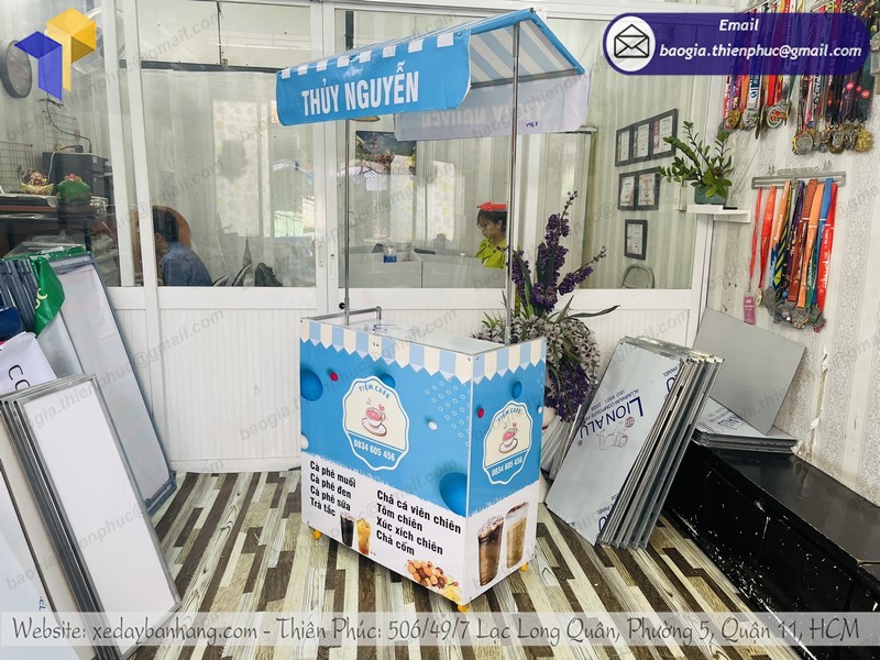 xe cà phê di động tphcm