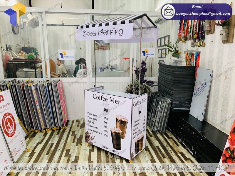xe cà phê di động tphcm