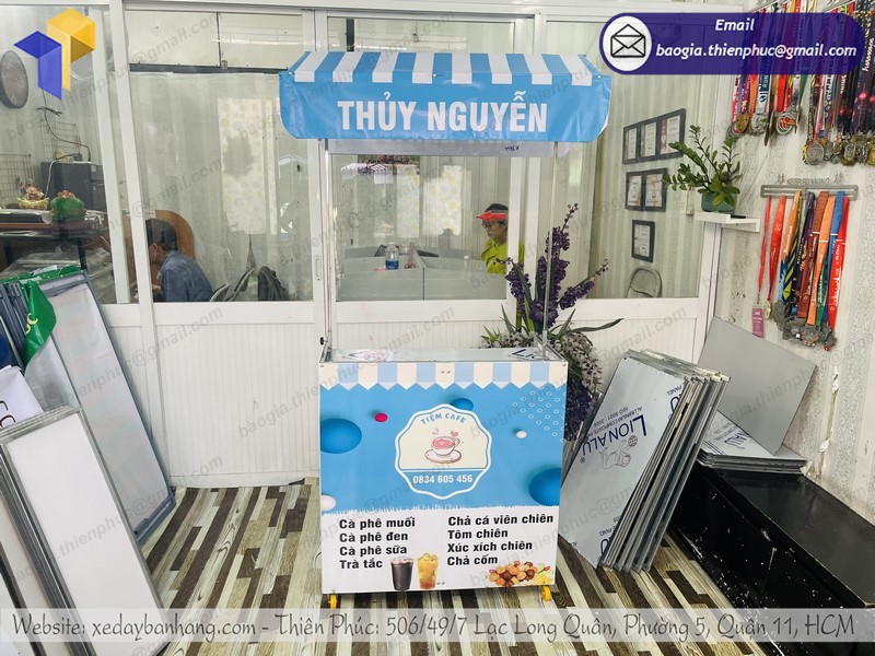 xe cà phê di động