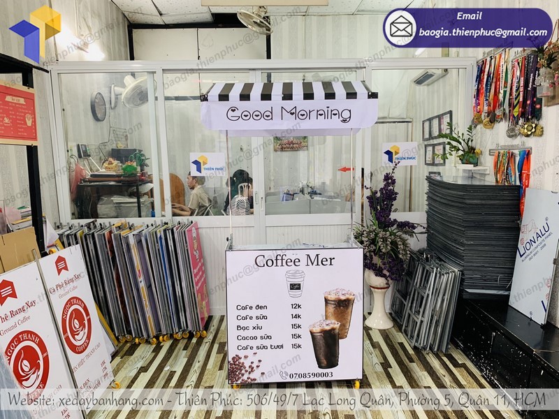 xe cà phê di động