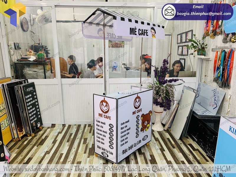 xe cà phê lắp ráp m rẻ