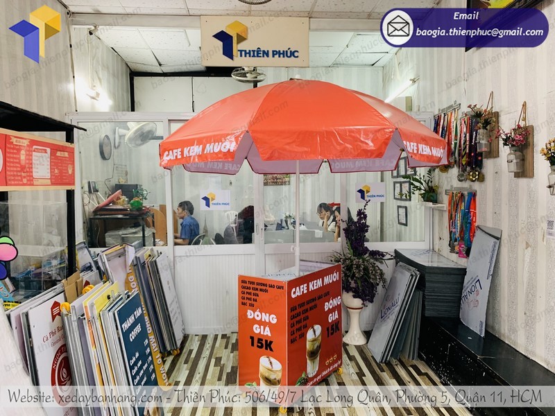 xe cà phê lắp ráp m rẻ