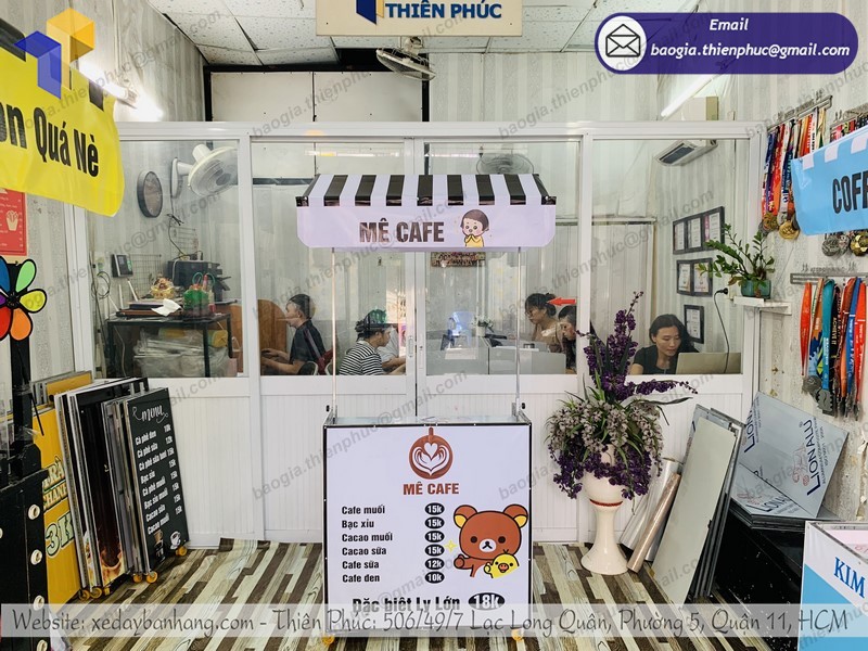 xe cà phê lắp ráp m
