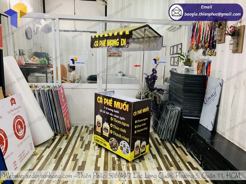 xe cà phê lưu động tphcm