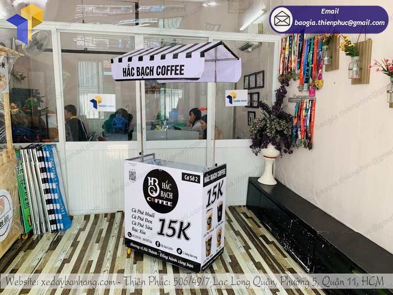 xe cà phê lưu động tphcm