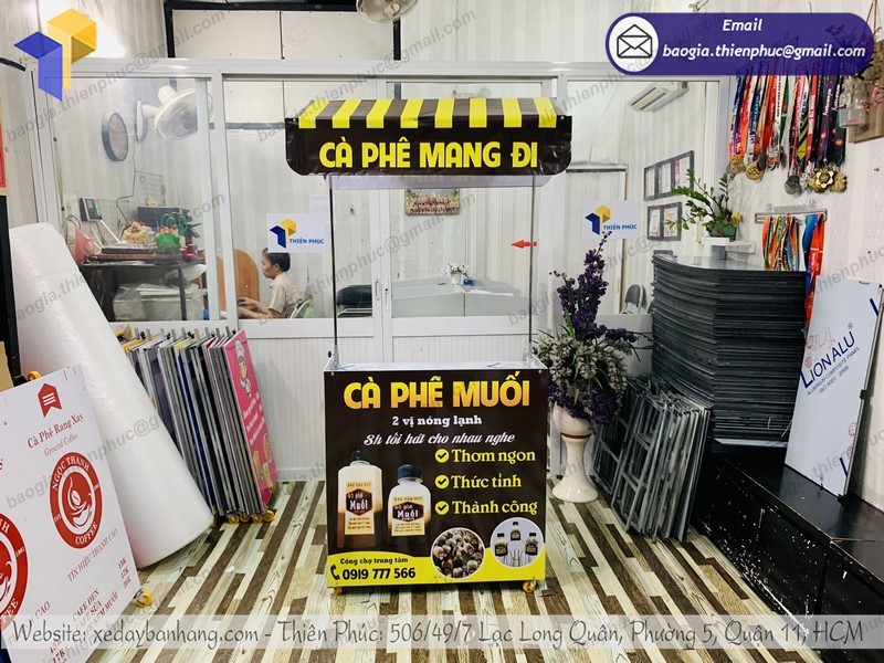 xe cà phê lưu động