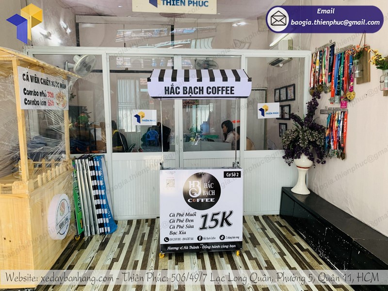 xe cà phê lưu động