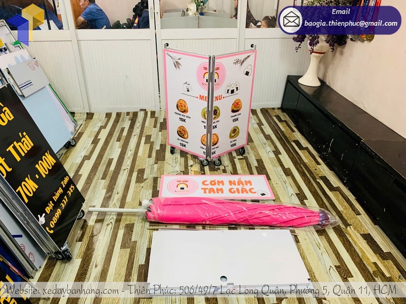 xe cà phê mang đi đẹp