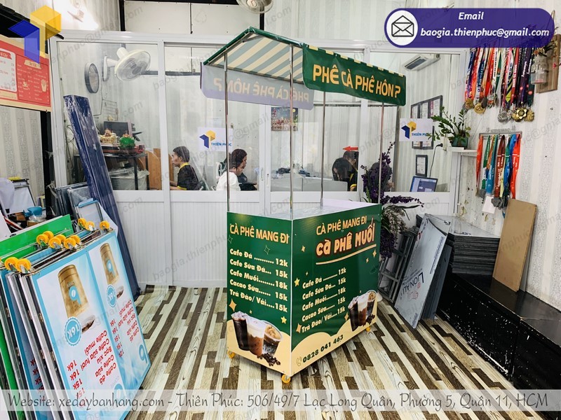 xe cà phê mang đi rẻ