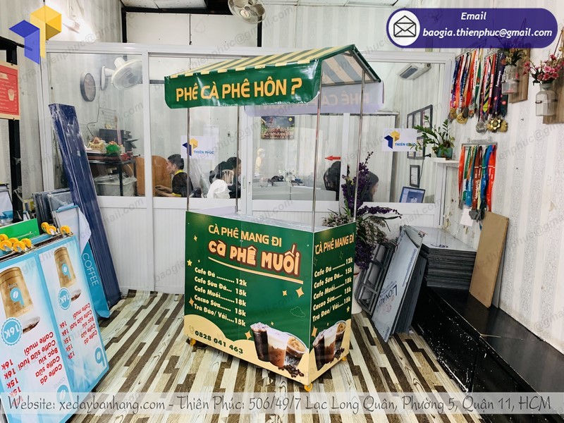 xe cà phê mang đi tphcm