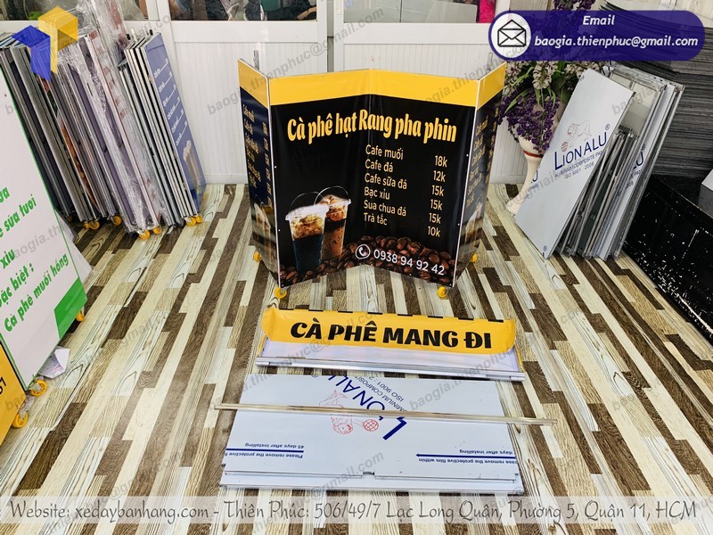 xe cà phê xếp m ở đâu