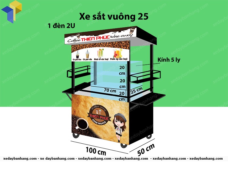 xe ca phê take away đẹp