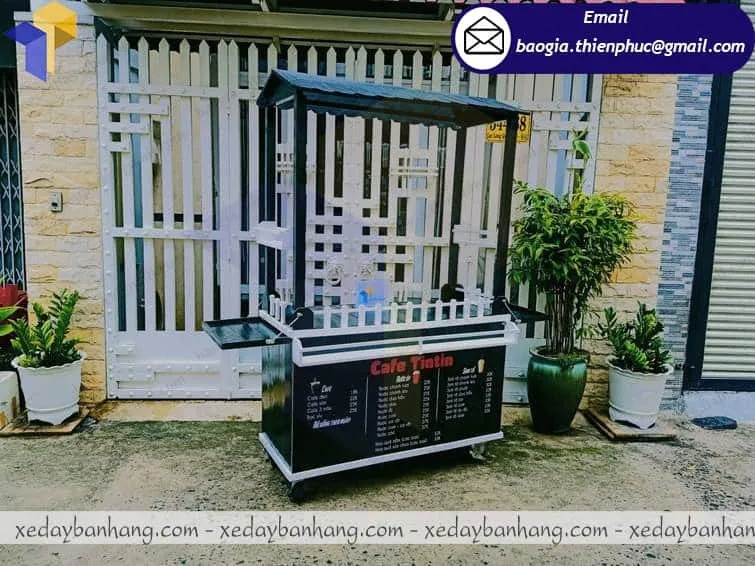xe cafe take away bằng gỗ giá rẻ