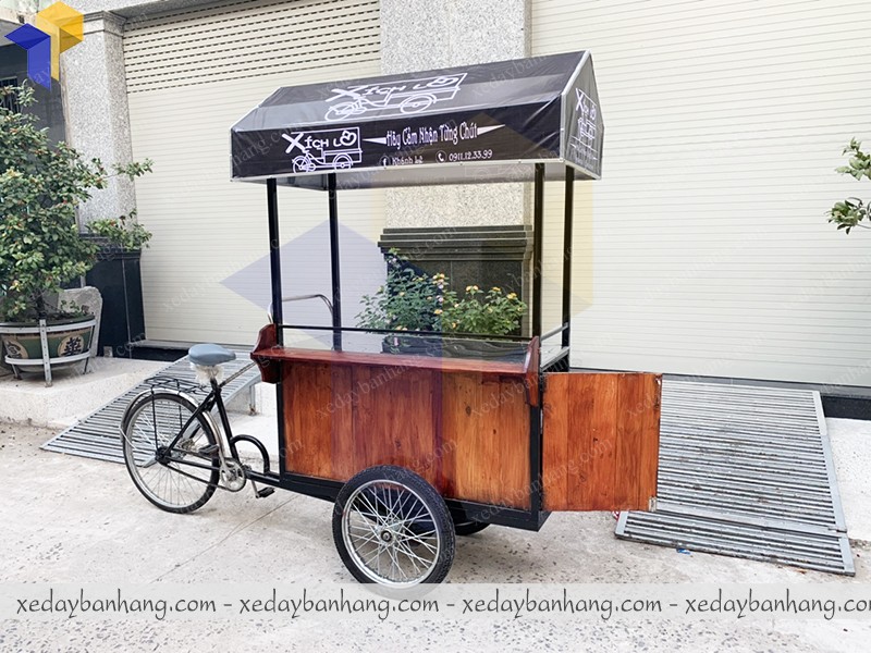 xe đạp bán hàng di động đẹp