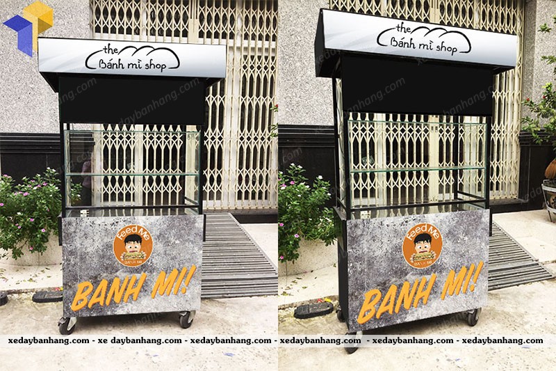 đóng tủ bánh mì giá rẻ