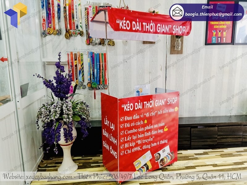 xe lắp ráp bán hàng thiên phúc