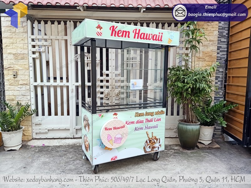 xe bán kem giá rẻ TPHCM