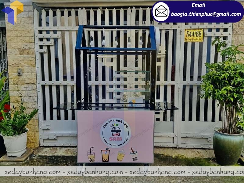 xe trà sữa tại Đà Nẵng