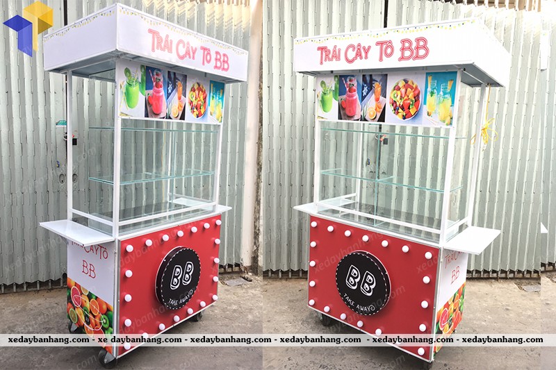 xe bán trái cây tự chọn giá rẻ