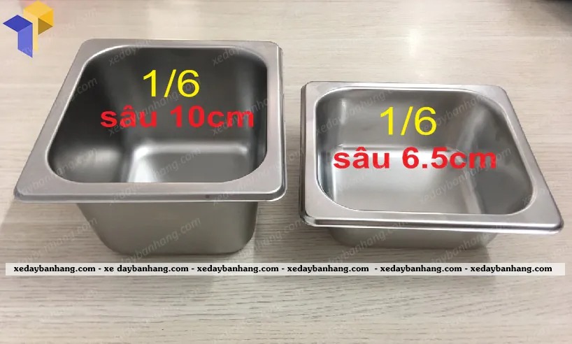 xưởng đóng  khay inox đựng topping giá rẻ