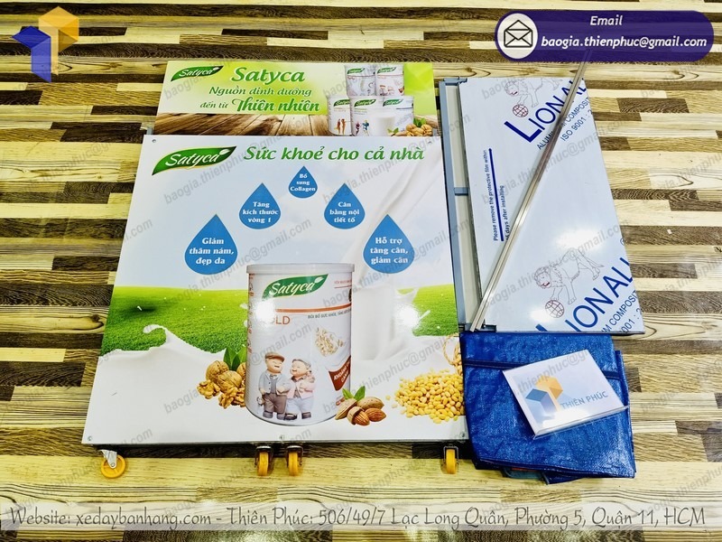 xưởng đóng quầy bán hàng di động