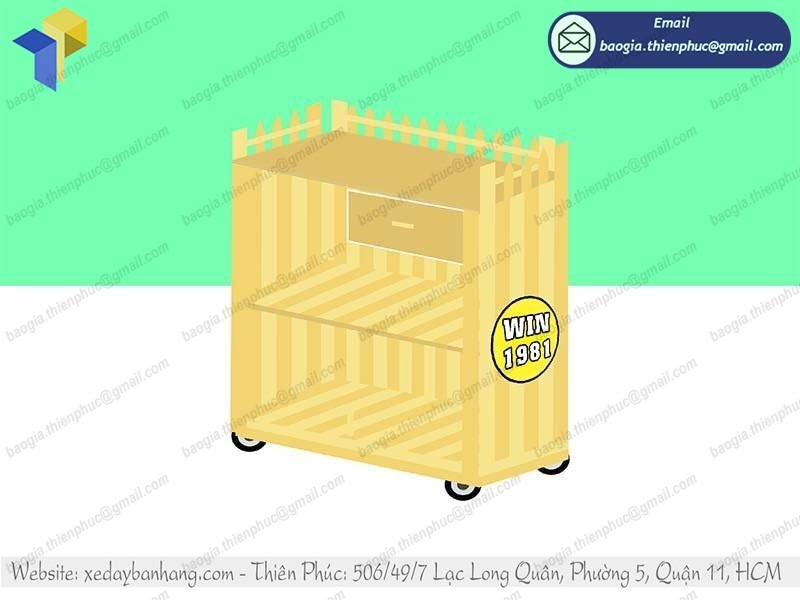 xưởng đóng xe bán cafe phin