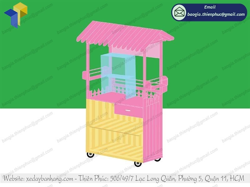 xưởng đóng xe bán sinh tố nước ép