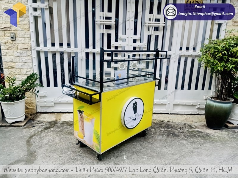 xưởng đóng xe bán trà sữa hà nội
