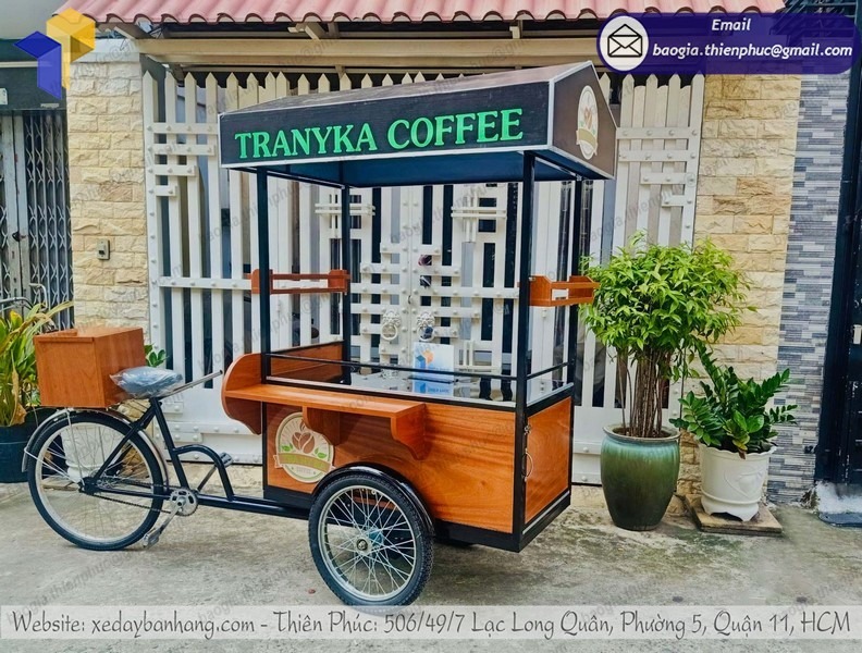 xưởng đóng xe coffee bike giá rẻ