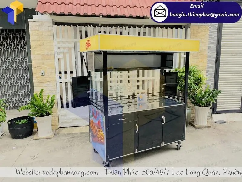 xưởng đóng xe gà rán bằng sắt