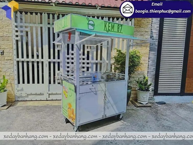 xưởng đóng xe sắt bán kem bơ
