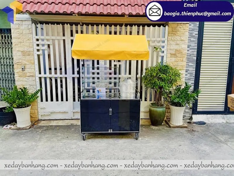 xưởng đóng xe sắt bán xôi di động