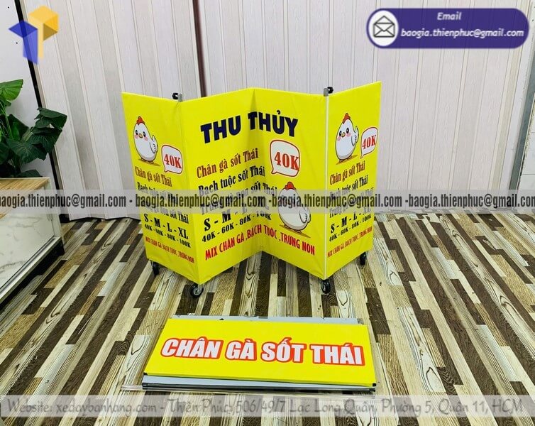 Xưởng làm xe ăn vặt bán vỉa hè xếp gọn mới nhất marketing chạy chiến dịch
