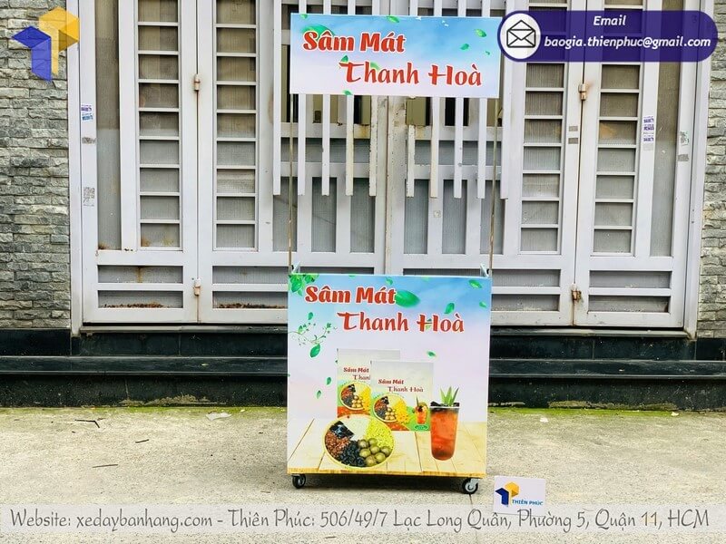 Xưởng sản xuất mẫu quầy bán nước vỉa hè lề đường