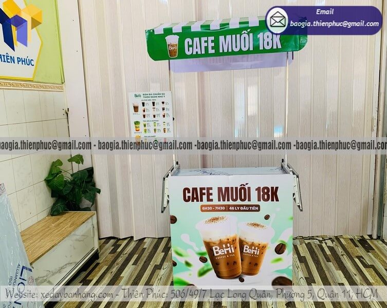 Xưởng sản xuất xe cafe muối dạo lề đường lắp ráp Xưởng sản xuất xe cafe muối dạo lề đường lắp ráp